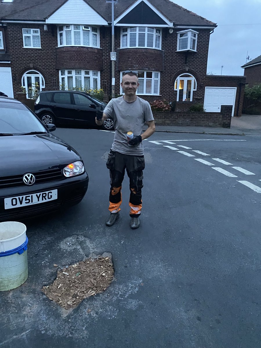 Thanks to Craig who did what Dudley council decided was not urgent, cheers mate you are a star. Black Country aye we👍👏👏👏👏