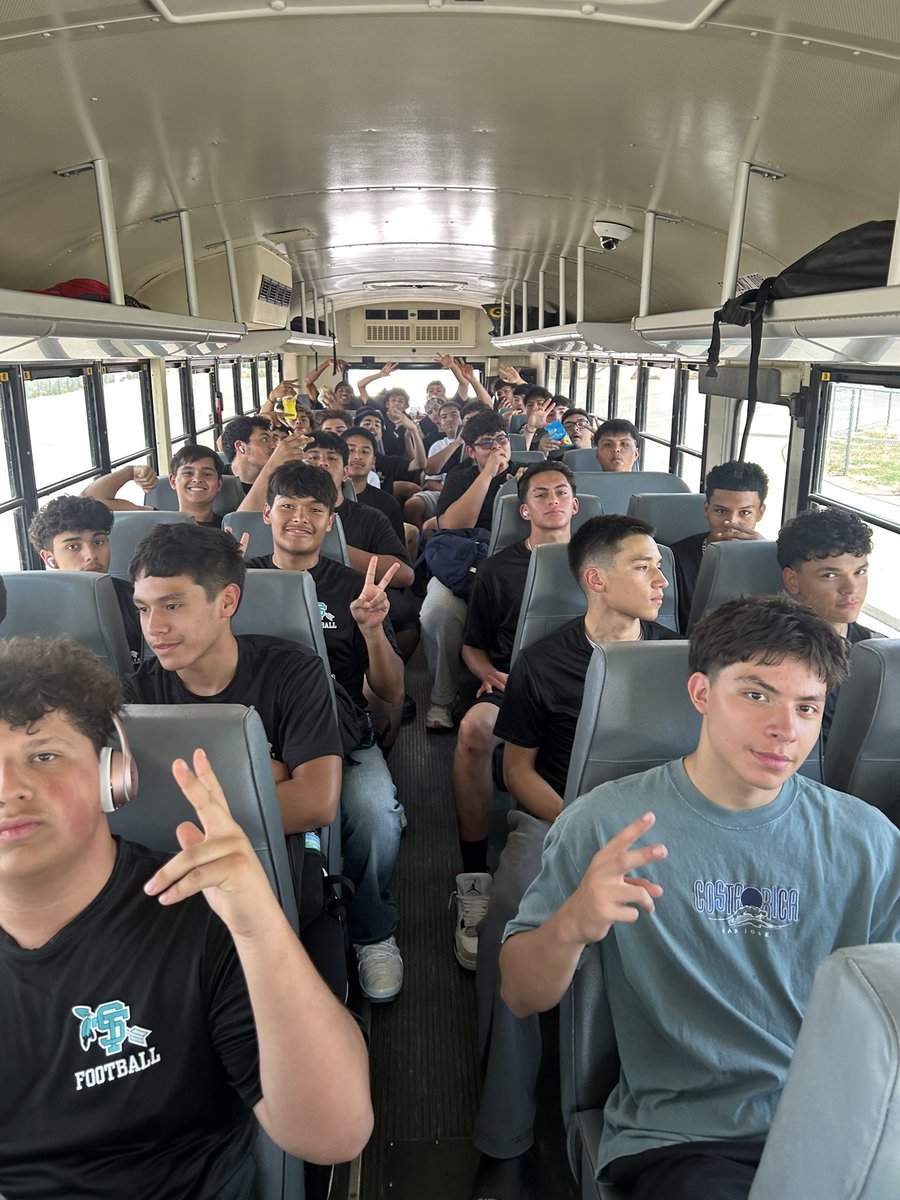 On the Road!!! Let’s go warriors