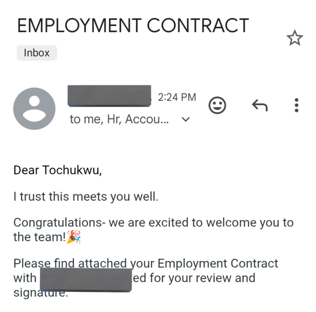 Finally, the breath of fresh air I have long needed...

Can't wait to hand in my resignation letter and begin a new journey 😊