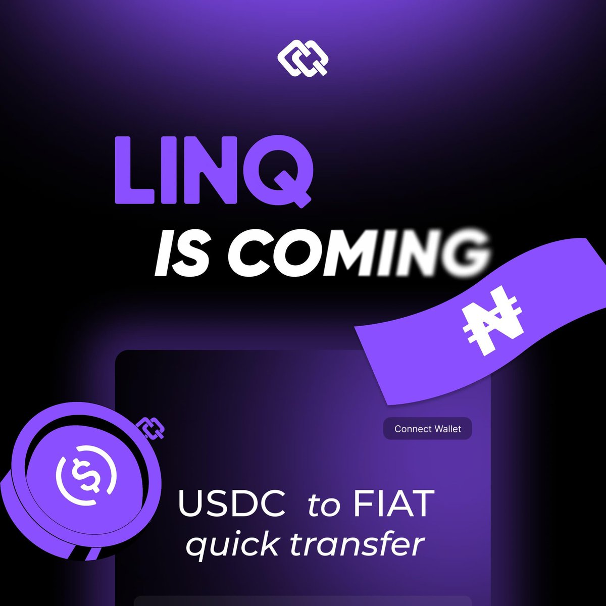 socscunizik's tweet image. 🚨Big news fam!🚨
The @socscuniben Devs have been building something powerful and it's near ready to launch.
Meet @linq_sui
A fast, secure, non-custodial offramp, designed to seamlessly convert $USDC →Naira in &lt;1 min!
@linq_sui is redefining how we move our crypto into naira.