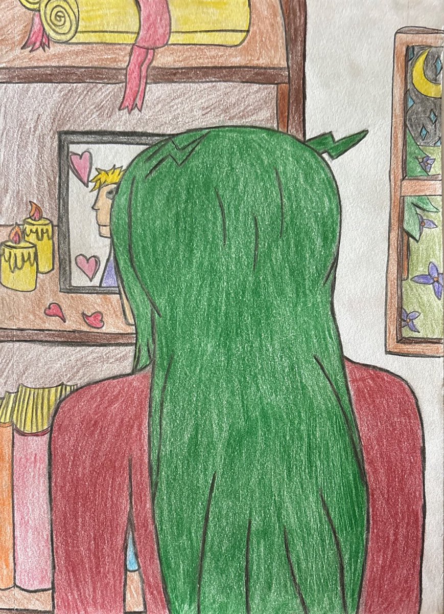 AshleyKeehl's tweet photo. Say goodnight Laxus.

I wanted to do some shading but due to circumstances including, limited time, using cheaper made pencil crayons than usual, and the pencil crayons kept breaking on me I couldn't. 
#fraxus #FairyTail #freedxlaxus #laxusxfreed #fairytailfraxus https://t.co/sumEj6Lr6a