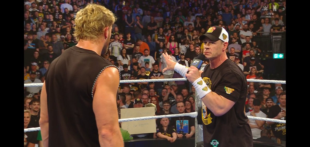 WOW.

John Cena lists names he wanted to face in his final run:
- Dirty Dom
- The Usos
- Jacob Fatu
- AJ Styles
- Seth Rollins 

#SmackDown