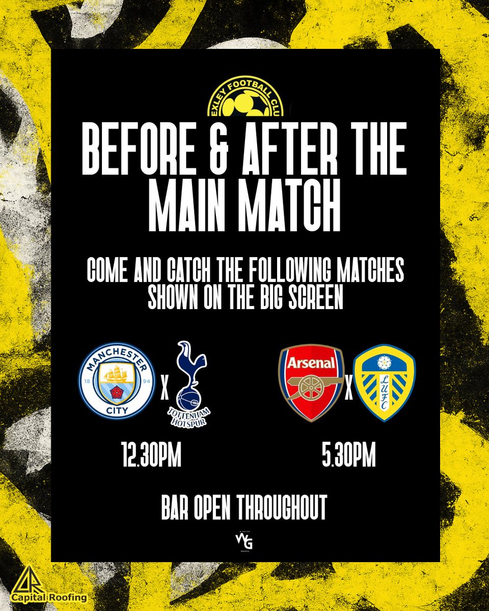 Bexley Football Club 🐝 (@bexleyfc_) on Twitter photo MATCH DAY ⚽️
🆚 <a href="/snodlandtownres/">Snodland Town Reserves</a>
🏟️ Flamingo Park Sports & Leisure
⏰ 2.45PM
🤝 Match Day Sponsor: Cool Space Services Ltd.
Come down and support the boys in our first home game of the season ⚽
Stick around to catch the football before and after the match too!
#upthebex🐝 MATCH DAY ⚽️
🆚 <a href="/snodlandtownres/">Snodland Town Reserves</a>
🏟️ Flamingo Park Sports & Leisure
⏰ 2.45PM
🤝 Match Day Sponsor: Cool Space Services Ltd.
Come down and support the boys in our first home game of the season ⚽
Stick around to catch the football before and after the match too!
#upthebex🐝