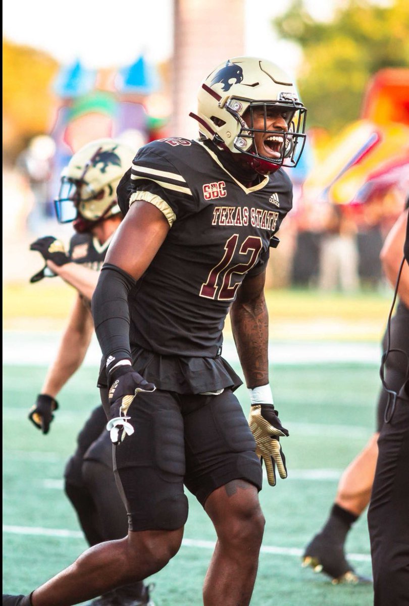 30kpreston's tweet photo. Truly blessed to receive my 12 division 1 offer @BWells409 @CoachDTryon @JColemanFB @TXSTATEFOOTBALL @on3 @CoachLoy_ @TViewWolves https://t.co/ZHqW7LuAnS