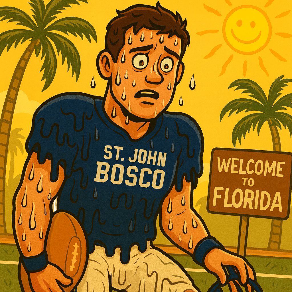 "Our weather is worse but at least our football teams are too." --Florida