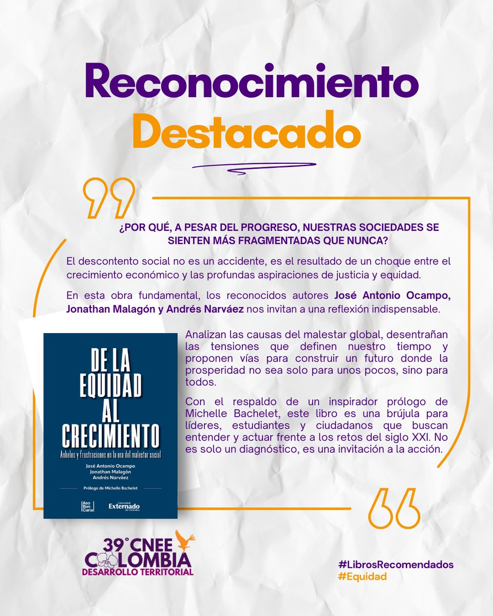 Economista y magíster en Ciencias Económicas con énfasis en teoría y política económica por la Universidad Nacional de Colombia.

#CongresoEconomía #Fenadeco2025 #AndrésNarváez #EconomíaCrítica #FinanzasPúblicas #LibroRecomendado