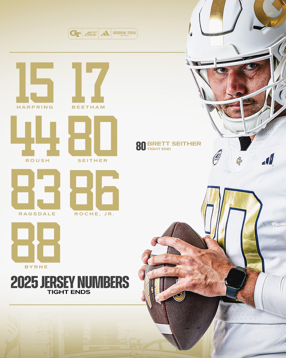 Georgia Tech Football (@georgiatechfb) on Twitter photo TE squad👇
#StingEm 🐝 TE squad👇
#StingEm 🐝