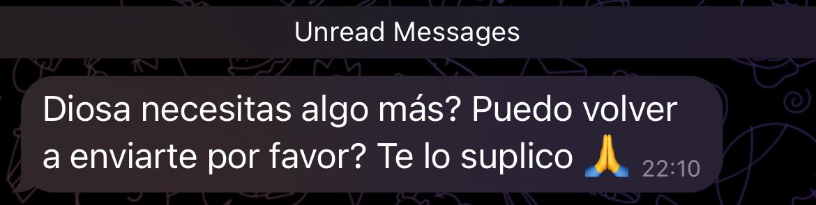 Me encantan estos mensajes 🤭