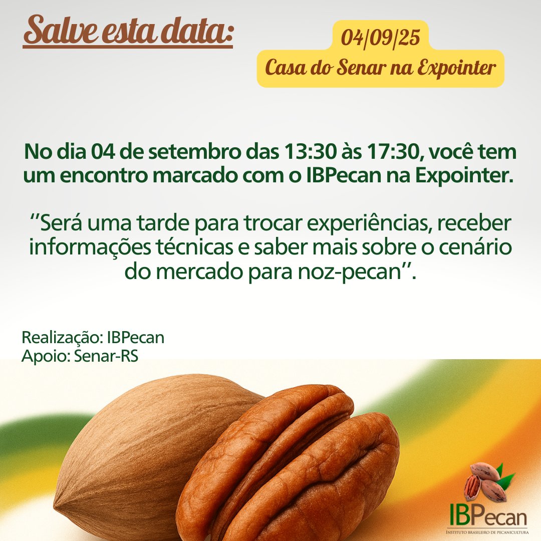 Instituto Brasileiro de Pecanicultura (@pecanicultura) on Twitter photo 