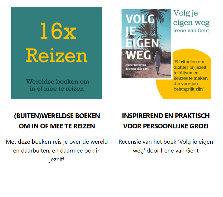 Onze verzameling blogs over bijzondere boeken voor fijne lezers groeit gestaag! Gastbloggers schrijven recensies en daarnaast hebben we themablogs over boeken rondom een specifiek onderwerp. Heb je een verzoekje? Laat het weten!