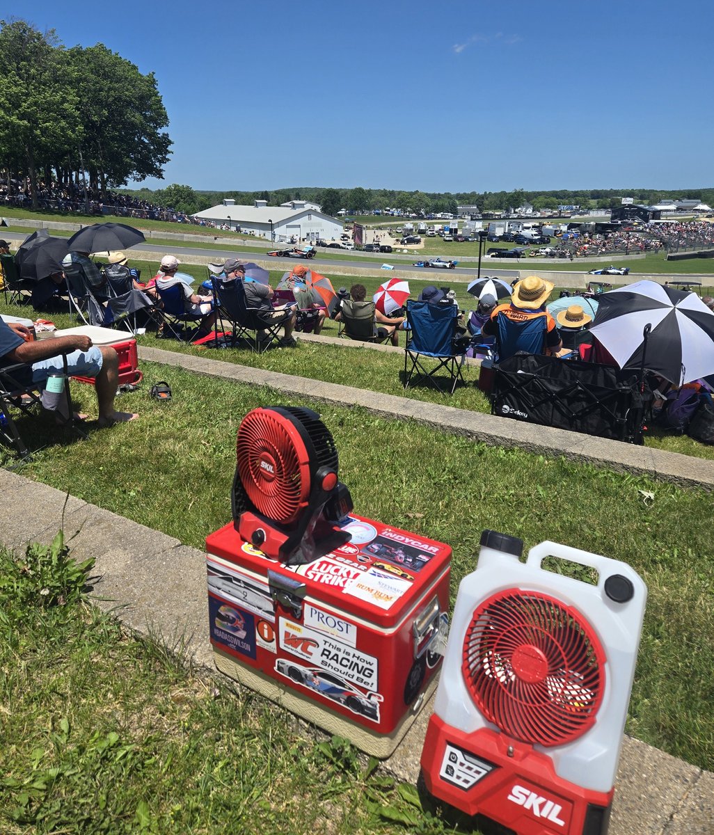 Wherever you're heading this summer, beat the heat. From cooling misting fans to compact fans that are small enough to fit anywhere, you can stay one step ahead of the temperature. Image by Rob Kozak