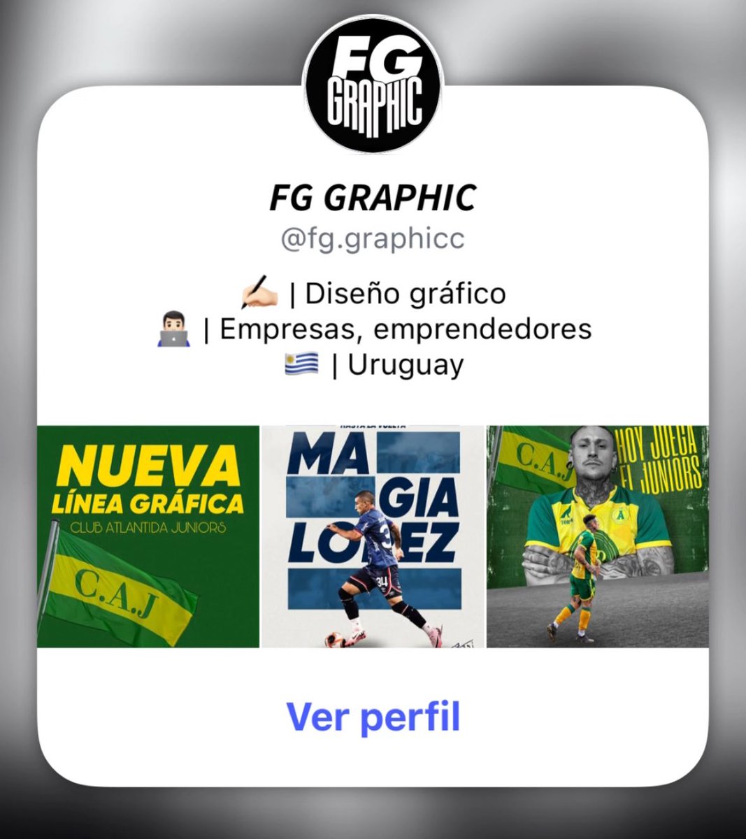 instagram.com/fg.graphicc?ig…

Si sos auriverde lo tenes que seguir, gracias Felipe por tu excelentes diseños