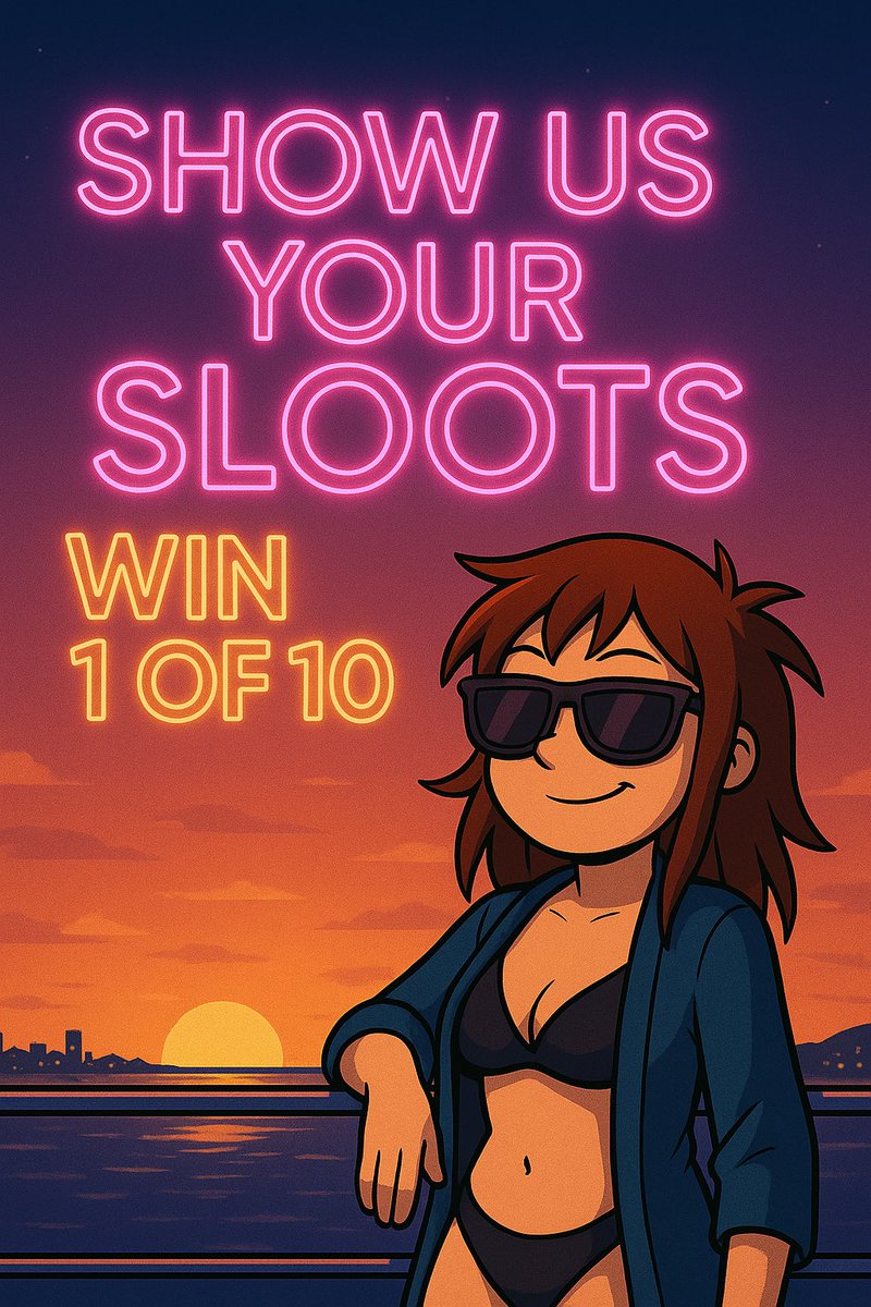 💎 SLOOT GIVEAWAY 💎

Want to win 1 of 10 Digital Sloots we’re giving away? Here’s how to enter:
1️⃣ Post your Sloot
2️⃣ Tag @digitalsloots + 2 friends
3️⃣ Use #DigitalSloots

Each valid post = 1 raffle entry. Winners announced after the reveal. 🔥

Let’s see your Sloots 👀💋