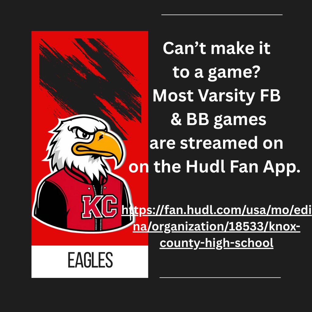 Can't make it? Stream it!