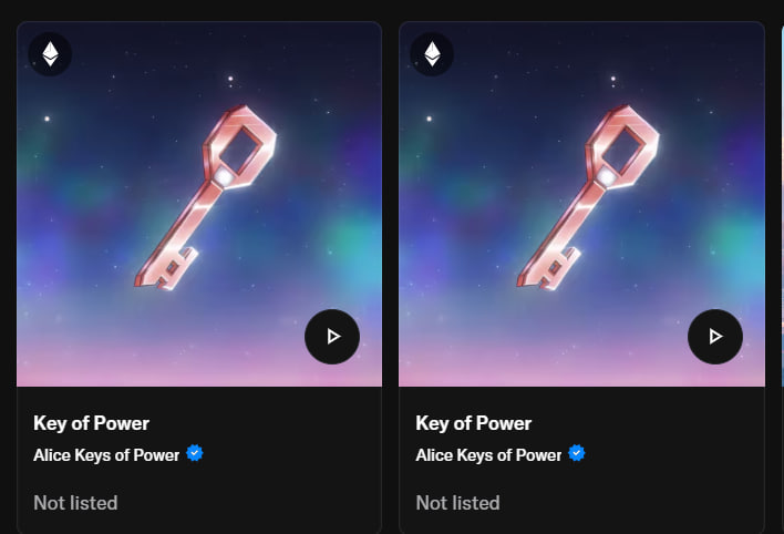 lula_zp's tweet photo. Kinda forgot to mention… 😎
I got a WL for minting “Alice Keys of Power” from @cerebro_hq ! 🔑
Keeping my keys — I trust the @cerebro_hq  team 💜

Also, Reveal is LIVE! 🚀
Time to grab a few rare keys for the collection 👾
@maverick23NFT Make NFT great again!

Link to the collection:
https://t.co/qztCc8PgPX

#Cerebro #NFT #AliceKeysOfPower #RevealLive #Web3