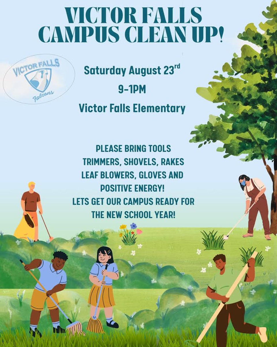 The weather will be wonderful and warm! We would love to see Falcon families tomorrow morning.