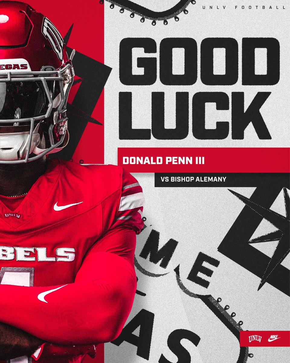 Donald ‘DP3’ Penn III (@donaldpenn_3) on Twitter photo Thank you to <a href="/unlvfootball/">UNLV Football</a> for the message, grateful for the support before the season begins! Thank you to <a href="/unlvfootball/">UNLV Football</a> for the message, grateful for the support before the season begins!