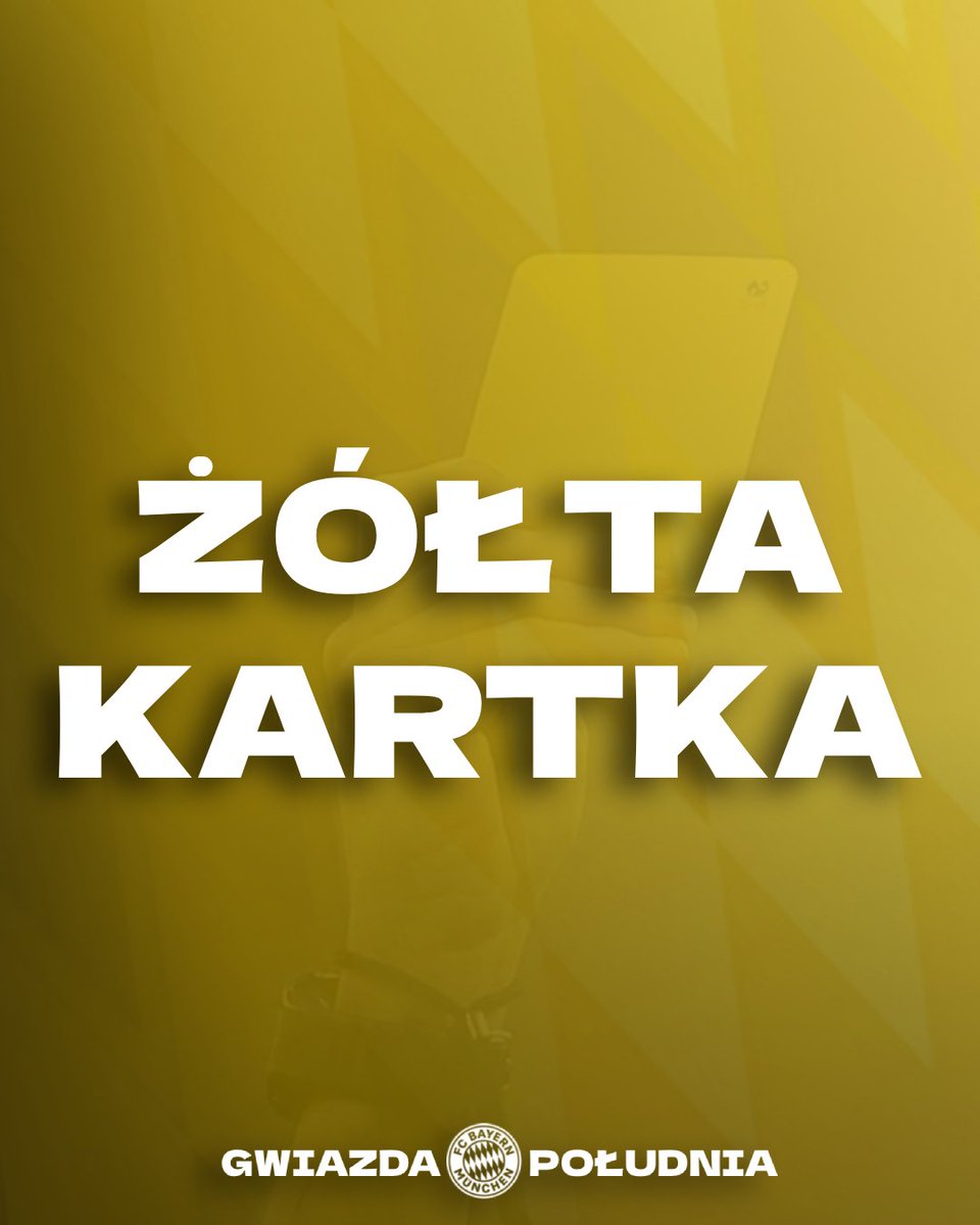 _GPoludnia's tweet photo. Michael Olise dostaje żółtą kartkę 🟨
#BAYRBL https://t.co/AxqUevFBln