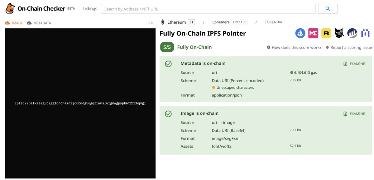 BaseChain (@basechain) on Twitter photo Who's up next? <a href="/YigitDuman/">Yigit Duman</a> that's who
Conceptual & technical mastery rolled into one
Proud to hodl 'Fully On-Chain IPFS Pointer' Who's up next? <a href="/YigitDuman/">Yigit Duman</a> that's who
Conceptual & technical mastery rolled into one
Proud to hodl 'Fully On-Chain IPFS Pointer'
