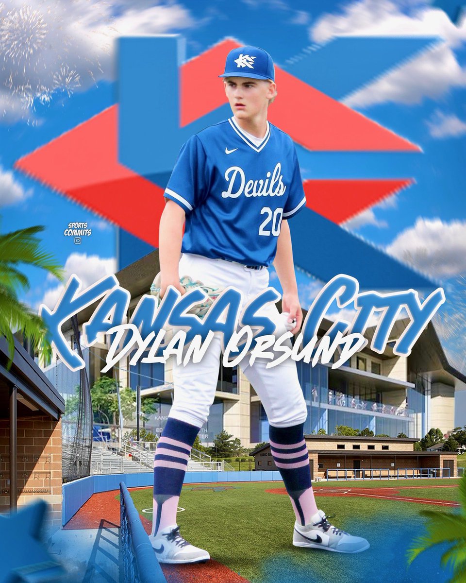 Dylan Orsund (@dylan_orsund) on Twitter photo Excited to announce my commitment to play baseball at Kansas City Kansas Community College! Thank you to my coaches and family for all of the help on my journey.
<a href="/KCKbaseball/">KCK Baseball</a> <a href="/skiesbaseball/">BVNW Baseball</a> <a href="/CavClubBaseball/">Cavalier Baseball Club</a> <a href="/KellanRichards/">Kellan Richards</a> <a href="/JakeMcfarlandPT/">Dr. Jake McFarland PT, DPT</a> <a href="/jaelleon29/">Pedro Leon Jr.</a> <a href="/PrepBaseballKS/">Prep Baseball Kansas</a> Excited to announce my commitment to play baseball at Kansas City Kansas Community College! Thank you to my coaches and family for all of the help on my journey.
<a href="/KCKbaseball/">KCK Baseball</a> <a href="/skiesbaseball/">BVNW Baseball</a> <a href="/CavClubBaseball/">Cavalier Baseball Club</a> <a href="/KellanRichards/">Kellan Richards</a> <a href="/JakeMcfarlandPT/">Dr. Jake McFarland PT, DPT</a> <a href="/jaelleon29/">Pedro Leon Jr.</a> <a href="/PrepBaseballKS/">Prep Baseball Kansas</a>