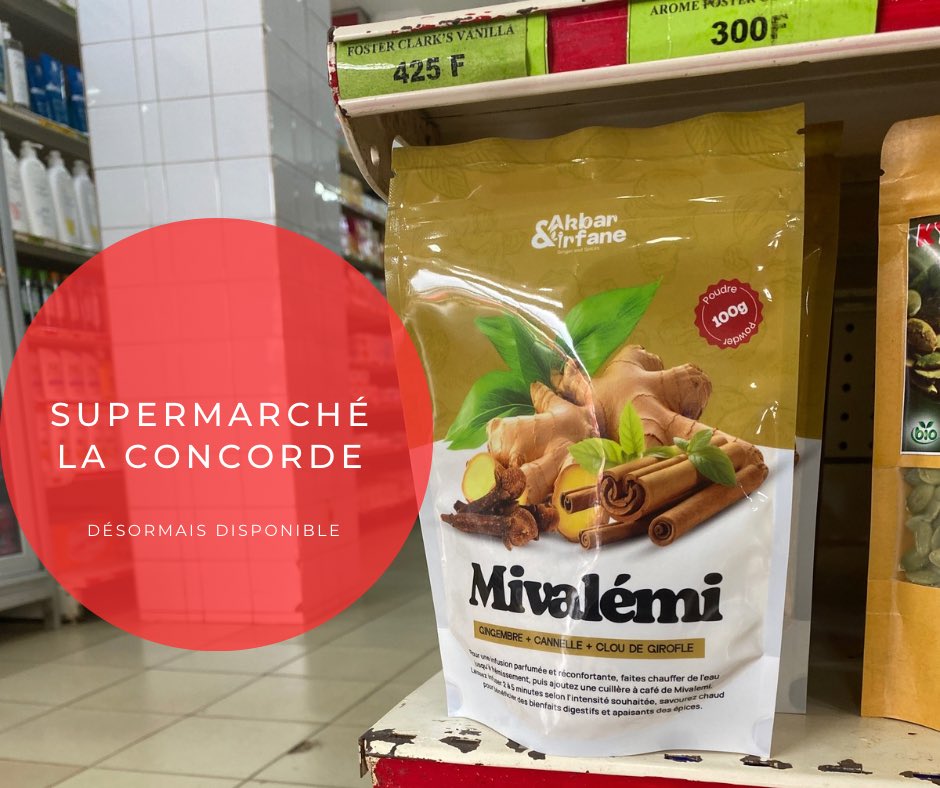 #Tgtwittos 

Votre thé au Gingembre préféré est disponible au supermarché La Concorde.

#Energinger #Team228