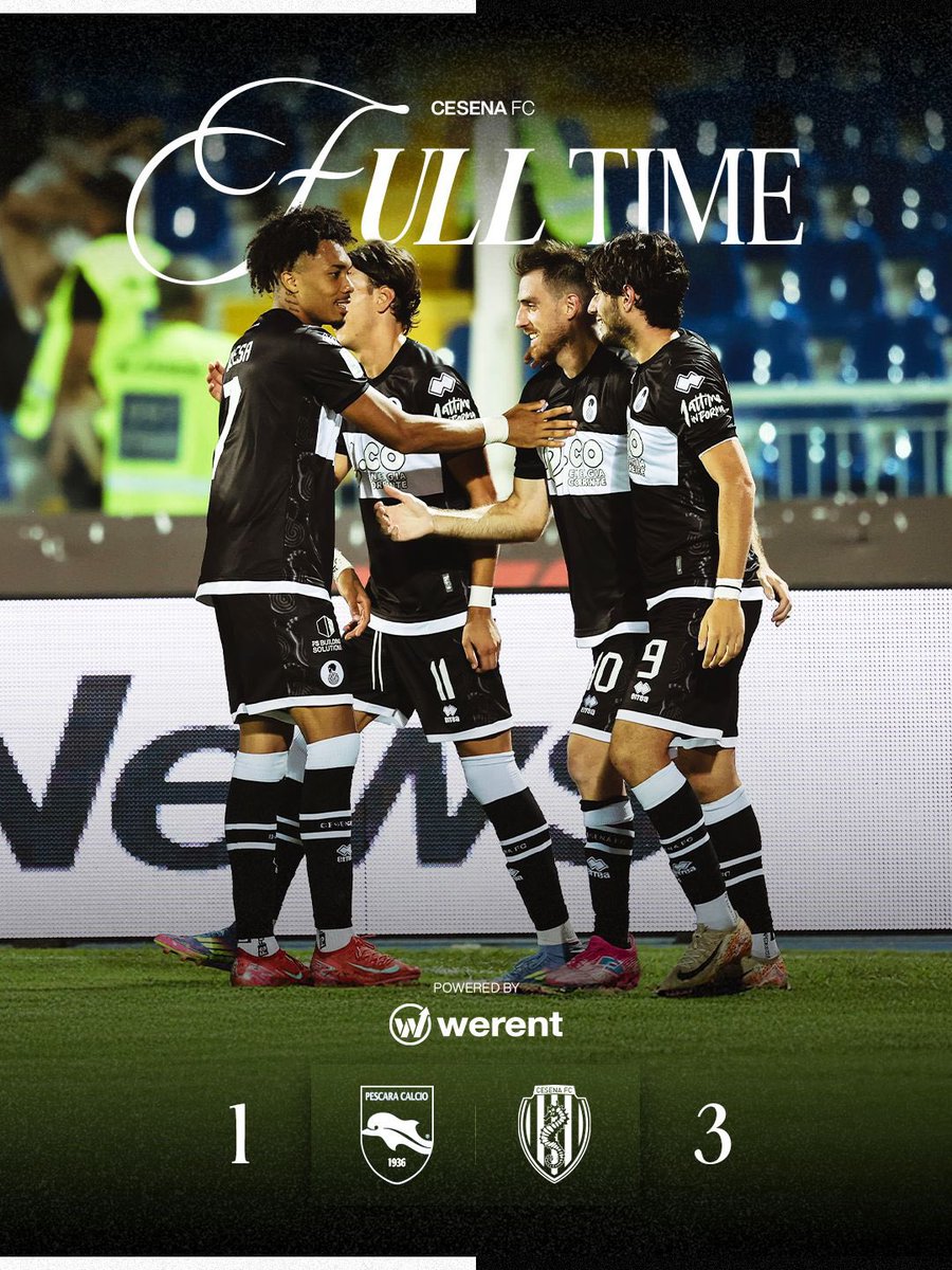 𝑓𝑢𝑙𝑙 𝗧𝗜𝗠𝗘 ⏹️ 𝟏 - 𝟑

Buona la primaaaaaa ❤️‍🔥❤️‍🔥❤️‍🔥❤️‍🔥
Vittoria di gruppo, portiamo a casa tre punti 🤍🖤

Powered by: Werent 

#DAIBURDEL #PesCes
