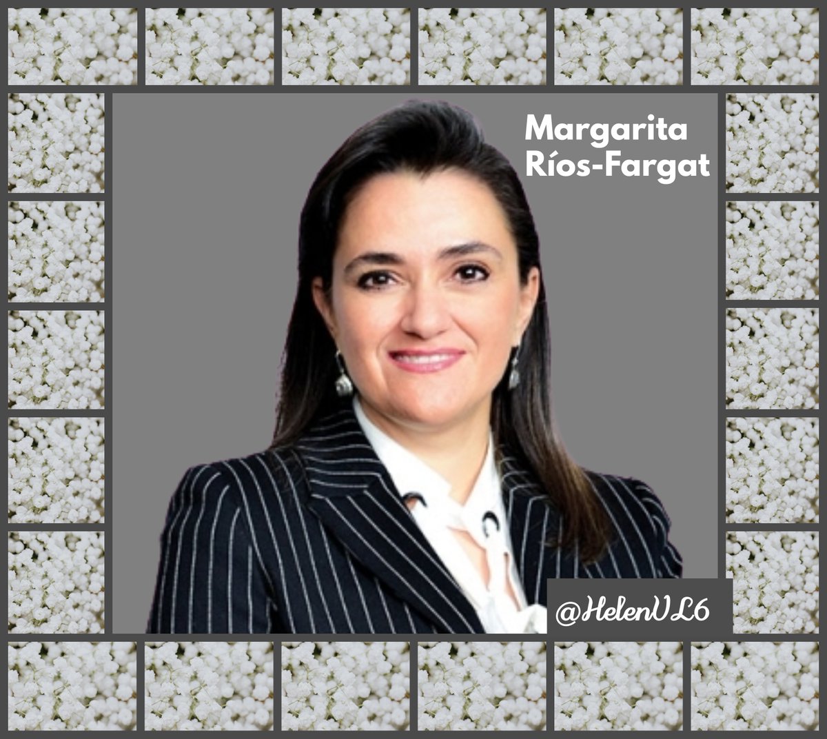 Helen VL (@helenvl6) on Twitter photo México requiere personas como la Ministra <a href="/MargRiosFarjat/">Margarita Ríos-Farjat</a> como líder de la Ciudadania. Sería un placer votar en una elección por una mujer mexicana con un alto nivel preparación, honestidad, congruencia y rectitud. Seguramente cambiaría positivamente el destino de nuestro país. México requiere personas como la Ministra <a href="/MargRiosFarjat/">Margarita Ríos-Farjat</a> como líder de la Ciudadania. Sería un placer votar en una elección por una mujer mexicana con un alto nivel preparación, honestidad, congruencia y rectitud. Seguramente cambiaría positivamente el destino de nuestro país.