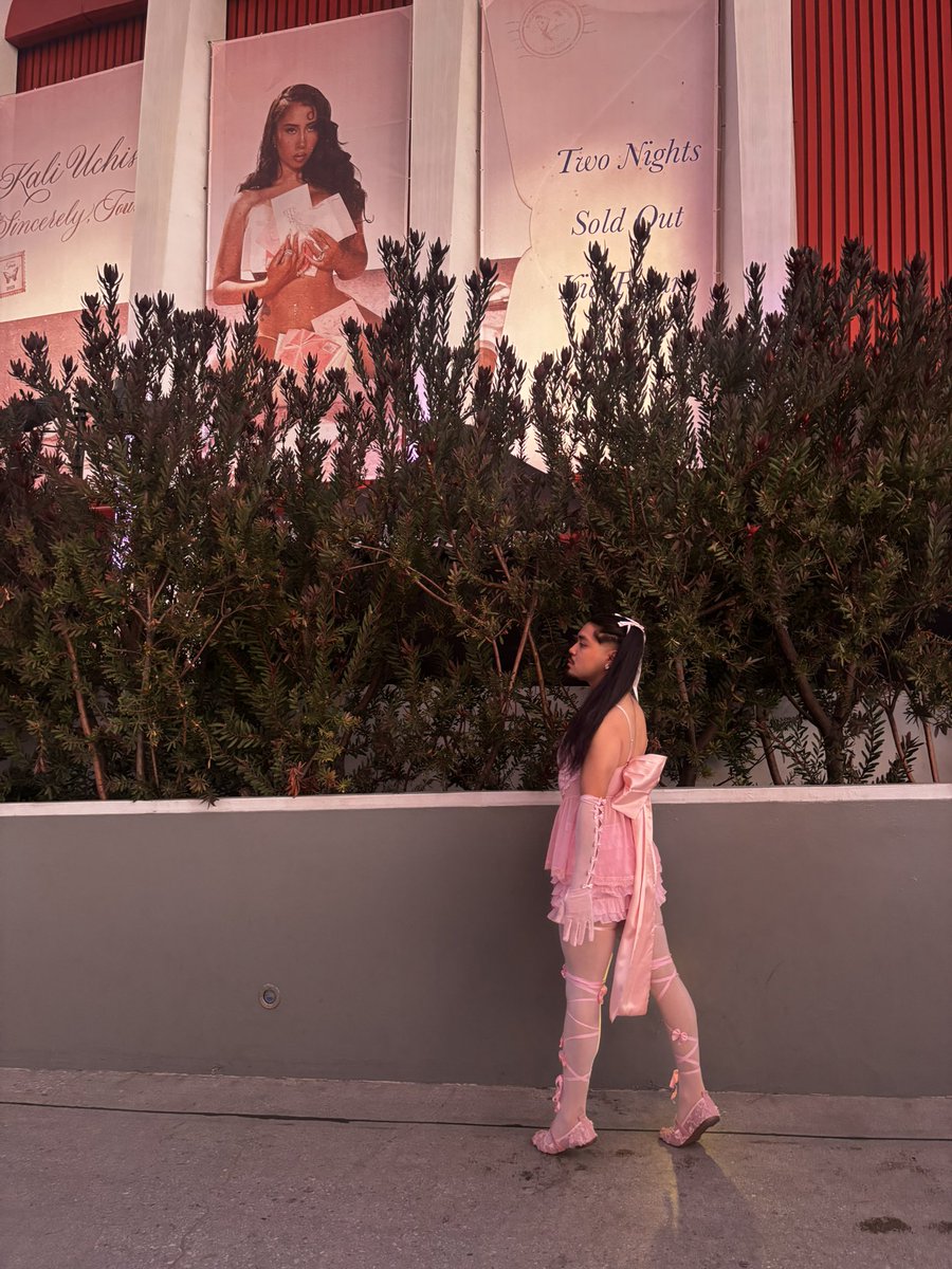 caramelojason's tweet photo. Kali Uchis Sincerely, Tour 🩷🎀 8/20/2025 https://t.co/u0jhGubYBa