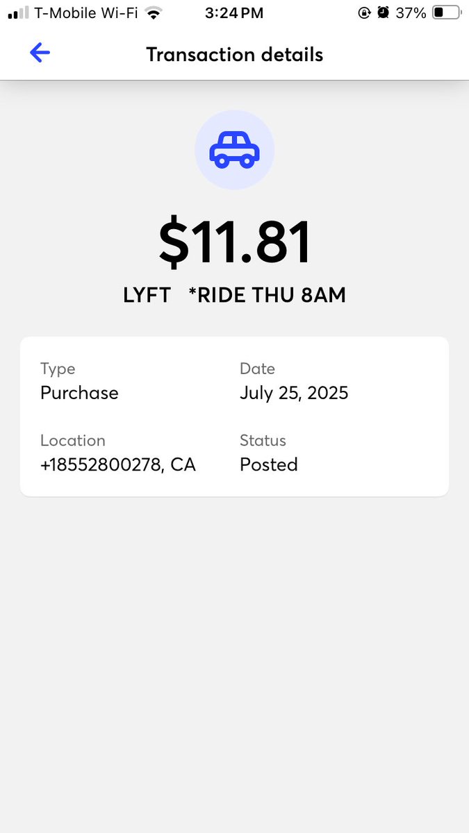 BartHaynie's tweet photo. @lyft The charges were the following. https://t.co/MdQIe9R1vp