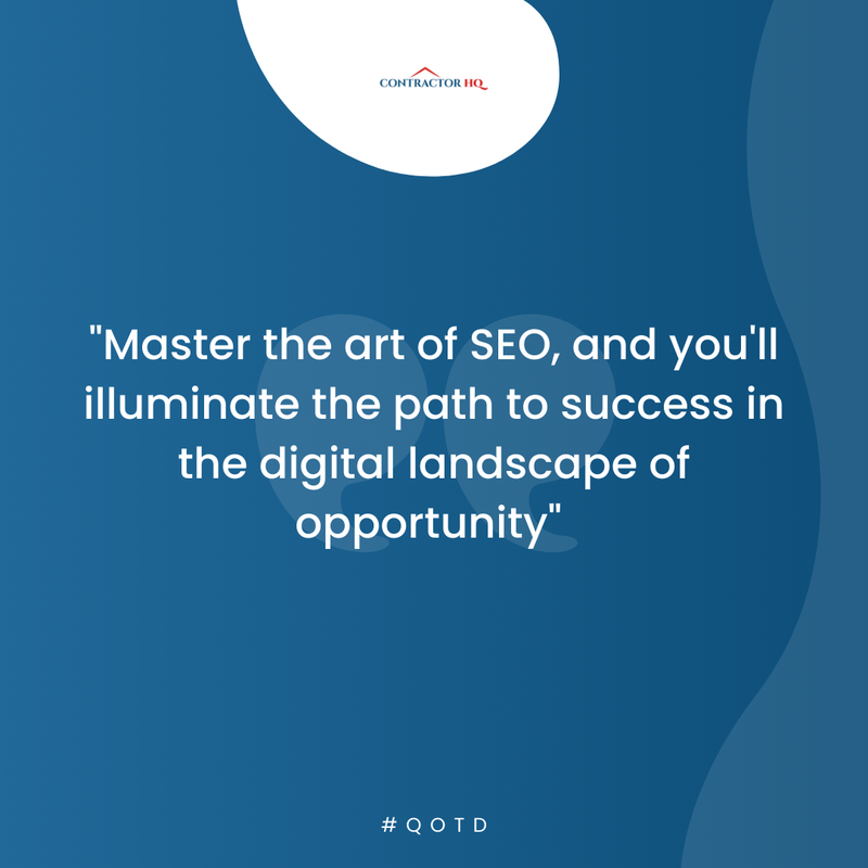Contractor_HQ's tweet image. 🔍 Unlocking the digital universe starts with mastering the art of SEO!  
  
Dive into the world of keyword research, polish your on-page content to perfection, and weave a web of authoritative backlinks.

#SEOMastery #DigitalVisibility #UnlockSuccess #OnlineGrowth #SEOJourney