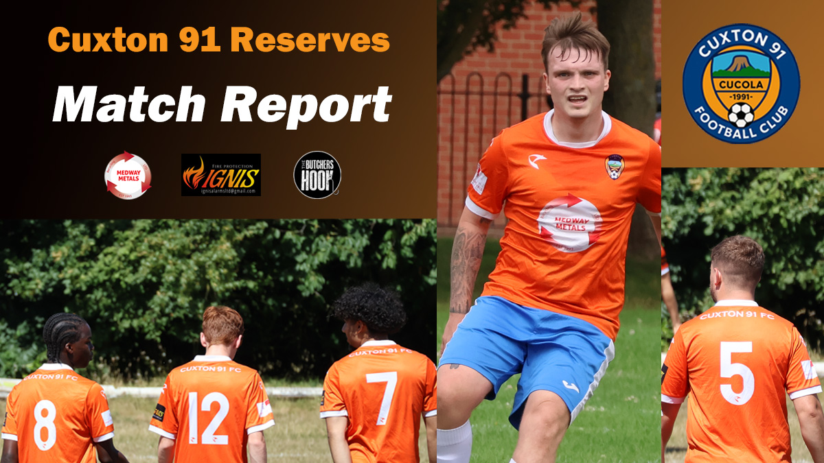 91Cuxton's tweet photo. CUXTON 91 RESERVES 2 Rochester City 0
Match Report &amp; Pictures: https://t.co/94r6wltQXs
Man of the Match: Reece Butler https://t.co/mNlUslC6RE
