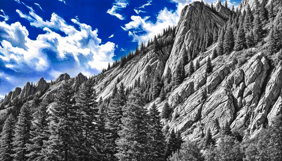 Rocky Mountain Slope with Trees in Black and White with the Blue Sky Isolated

🌸 nickoprints.com/featured/rocky… 💜

#rockymountains #mountainslope #trees #blackandwhite #bluesky #isolated #contemporaryart #artist #fineart #buyart #beautifulart #print #landscape #nature  #skypaintings