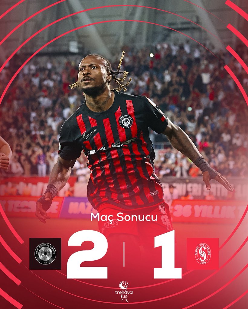 corumfk's tweet photo. Zafer, doğru planın eseridir!

MAÇ SONUCU | [2-1]

#ÇFKvSAR https://t.co/31IfQw4Z9D