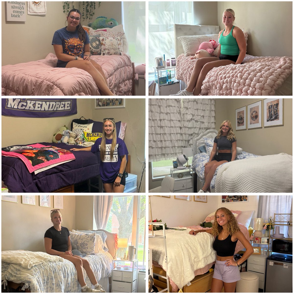 Welcome our 6 Freshman to McKendree!