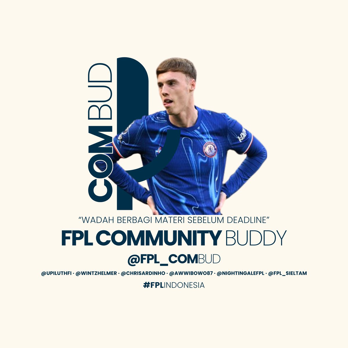 FPL Si Elang Hitam 🇮🇩 (@fpl_sieltam) on Twitter photo 🎙 #FPL Community Buddy <a href="/FPL_combud/">FPL Community Buddy #FPLCombud 🇮🇩</a> - Wadah berbagi materi sebelum deadline
Episode 3.5 (Dadakan Santai 60 menit)
📅 Sabtu, 23 Agustus 2025
⏰ 17.00 WIB
📍 <a href="/StadeoID/">Stadeo ID</a>
🔗 app.voice.football/ovOlDgq52Vb
📒 Topic:
- Saatnya Palmer dijual?
- Siapa pengganti Palmer?
#FPLCombud 🎙 #FPL Community Buddy <a href="/FPL_combud/">FPL Community Buddy #FPLCombud 🇮🇩</a> - Wadah berbagi materi sebelum deadline
Episode 3.5 (Dadakan Santai 60 menit)
📅 Sabtu, 23 Agustus 2025
⏰ 17.00 WIB
📍 <a href="/StadeoID/">Stadeo ID</a>
🔗 app.voice.football/ovOlDgq52Vb
📒 Topic:
- Saatnya Palmer dijual?
- Siapa pengganti Palmer?
#FPLCombud