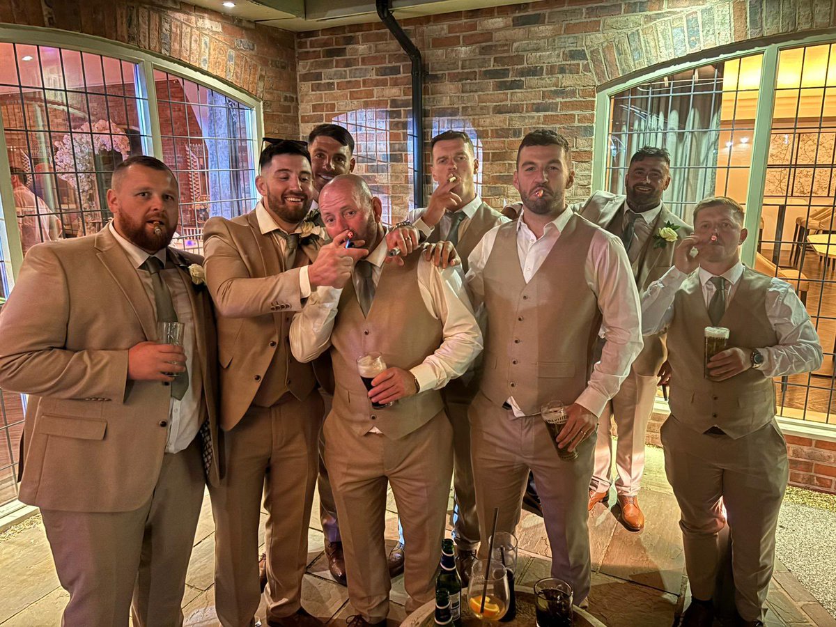 Lewis Foster (@lewisfos93) on Twitter photo What a couple of days with these lot.. never stops. ❤️ Dwyer Wedding. What a couple of days with these lot.. never stops. ❤️ Dwyer Wedding.