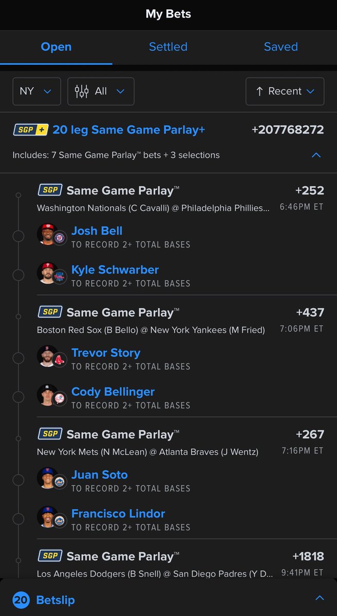 GonzalezKat24k's tweet photo. Homework’s done ✅ Every player on this list has already gone yard against tonight’s pitcher! We’re stacking the bases and swinging for the fences. Only one without a HR is Logan… but it’s his Bobblehead Night 👀🔥💣 The cappers and the books are NOT gonna like this one! 💰⚡️
Feel free to water this down or tweak to your liking!!
