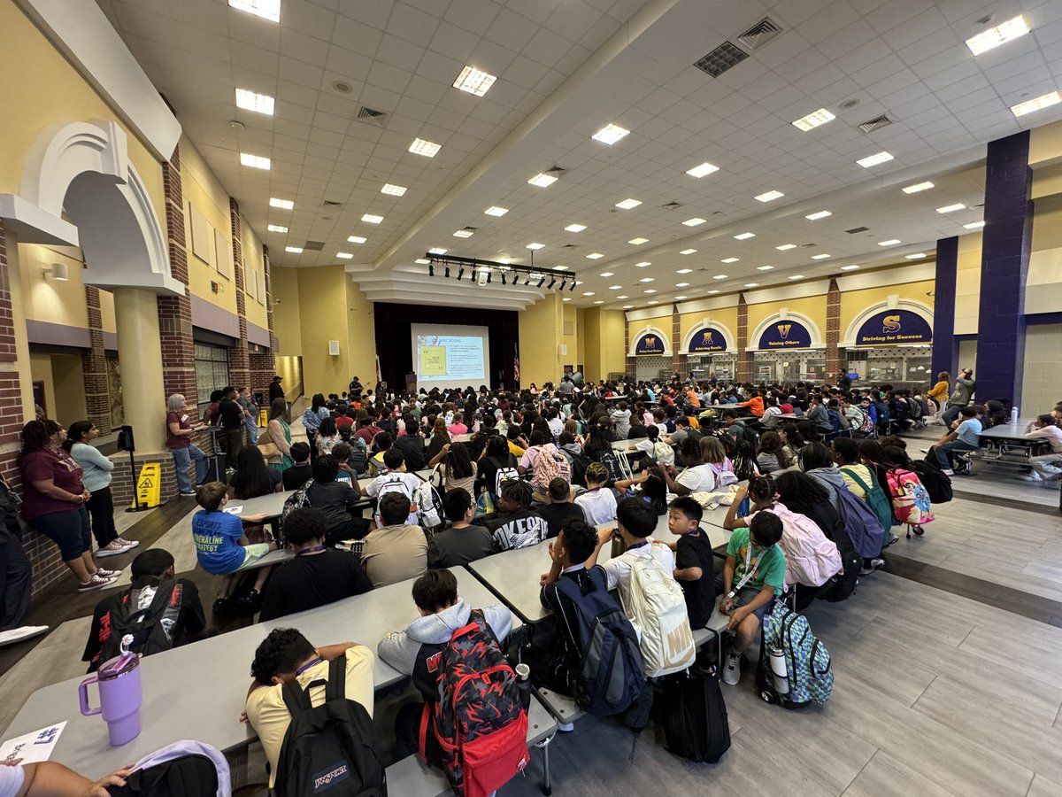 Grade level assemblies! We are setting our students up for success at The Ranch!
<a href="/MRJHMavs/">Morton Ranch JH</a> @Ayalacounselor <a href="/DrTTsang12/">Tricia Tsang</a> <a href="/mrjhcounseling/">MRJH Counseling</a> <a href="/aggieteach03/">Leslie Dulock</a> #ridingforthebrand
#AllMeansAll