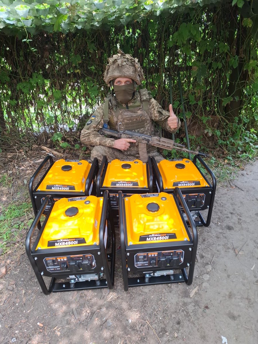 Ukraine Aid Operations ๐บ๐ฆ (@ukraineaidops) on Twitter photo 5 of the generators - which the <a href="/MinisterBoomer/">๐ฏPostmaster General Boomer ๐ฏ</a> team helped to transport to us - are now with the 13th Air Assault Battalion in the Sumy direction๐บ๐ฆ 5 of the generators - which the <a href="/MinisterBoomer/">๐ฏPostmaster General Boomer ๐ฏ</a> team helped to transport to us - are now with the 13th Air Assault Battalion in the Sumy direction๐บ๐ฆ