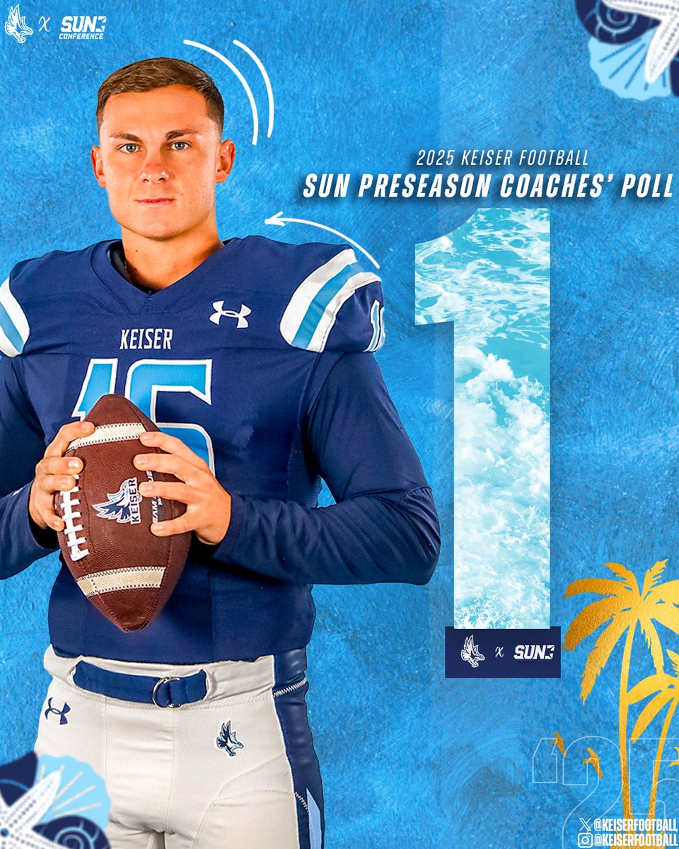 Keiser Football tweet media