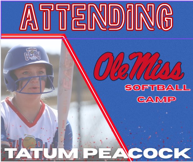 Tatum Peacock (@tatum_p25) on Twitter photo Looking forward to Ole Miss camp this weekend. See you in the “SIP” <a href="/Jamie_Trachsel/">Jamie Trachsel</a> <a href="/CoachBBuchanan/">Bobby Buchanan</a> <a href="/OleMissSoftball/">Ole Miss Softball</a> <a href="/TexasGlory/">Texas Glory</a> <a href="/14uTxGloryGold/">14u Texas Glory Gold</a> <a href="/Coach_Mo23/">Mariah Haygood</a> <a href="/godleysoftball/">Godley Softball</a> <a href="/GodleyISD/">Godley ISD</a> #camping #softball Looking forward to Ole Miss camp this weekend. See you in the “SIP” <a href="/Jamie_Trachsel/">Jamie Trachsel</a> <a href="/CoachBBuchanan/">Bobby Buchanan</a> <a href="/OleMissSoftball/">Ole Miss Softball</a> <a href="/TexasGlory/">Texas Glory</a> <a href="/14uTxGloryGold/">14u Texas Glory Gold</a> <a href="/Coach_Mo23/">Mariah Haygood</a> <a href="/godleysoftball/">Godley Softball</a> <a href="/GodleyISD/">Godley ISD</a> #camping #softball