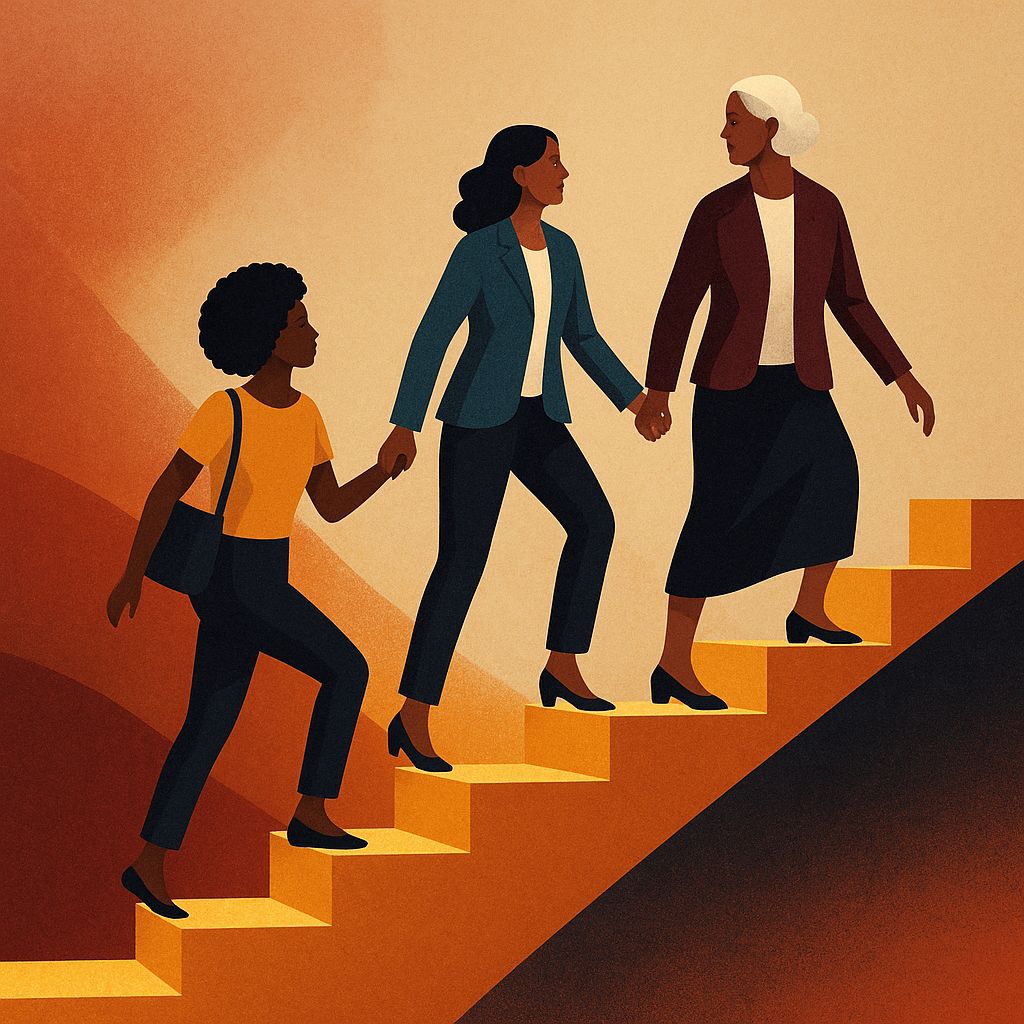 BMFNational's tweet photo. Beyond the Glass Ceiling: Intergenerational Allyship and Visibility for Black Women in Leadership

Read more: https://t.co/n2vKUJvH75 https://t.co/eEmyi37zJi