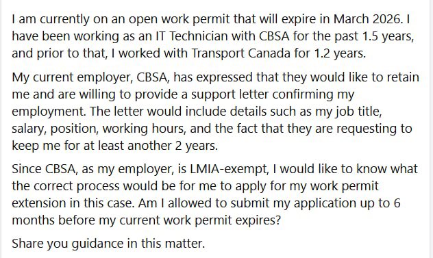 Why is the federal government hiring temporary foreign workers?

This person is a TFW at Canada Border Services Agency as IT technician, previously worked at Transport Canada.

CBSA is willing to extend their work permit.

Why is our border security handed over to foreigners?