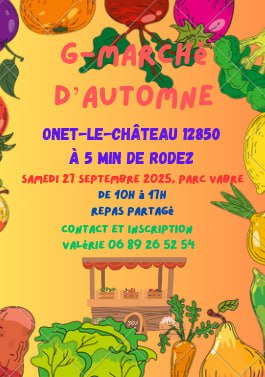 monnaie_libre's tweet photo. G-marché dans parc publique. Hangar à disposition avec table et chaises. Wc, électricité. 

Je suis à la recherche de qqn pour faire une présentation car il risque d'y avoir pas mal de gens qui decouvrent la #June
 
rejoindre le groupe de @VilledeRodez :
https://t.co/glzDr4ZAgX https://t.co/R5KJAtXxuS