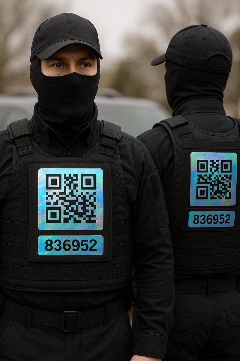 I’m not here to debate immigration raids, but here’s an idea: People can’t always tell if masked men in unmarked cars are agents or impostors. A hologram+QR badge showing a 6-digit code, verified with the feds, could give certainty without revealing identities. #CommunitySafety