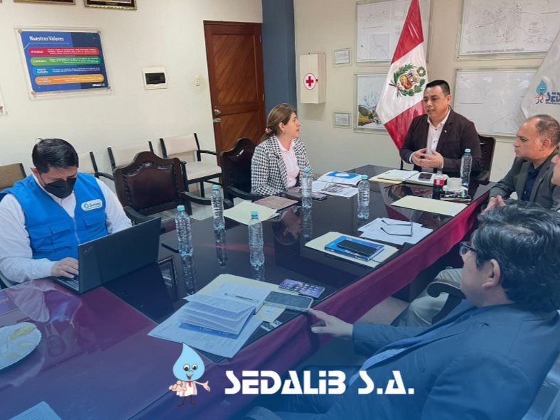 MIEMBROS DEL DIRECTORIO Y SUNASS EVALÚAN ESTRUCTURA TARIFARIA Y METAS DE GESTIÓN DE SEDALIB