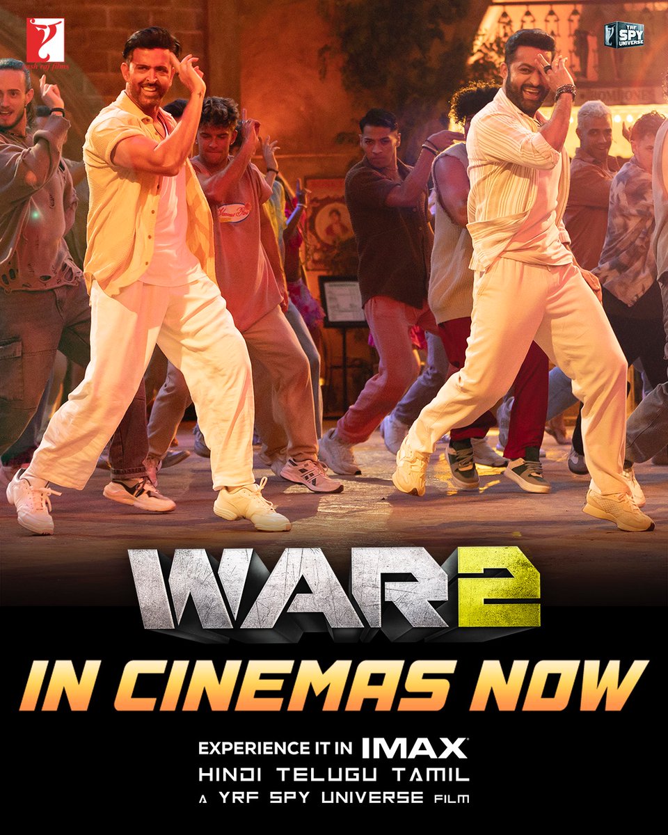 NTR Trends (@ntrfantrends) on Twitter photo #WAR2 : Decent Hold For Today's Evening & Night Shows 🔥👌🏻
All Set For Another Blasting 2nd Weekend 💣
<a href="/tarak9999/">Jr NTR</a> <a href="/iHrithik/">Hrithik Roshan</a> <a href="/yrf/">Yash Raj Films</a> #YRFSpyUniverse #WAR2 : Decent Hold For Today's Evening & Night Shows 🔥👌🏻
All Set For Another Blasting 2nd Weekend 💣
<a href="/tarak9999/">Jr NTR</a> <a href="/iHrithik/">Hrithik Roshan</a> <a href="/yrf/">Yash Raj Films</a> #YRFSpyUniverse