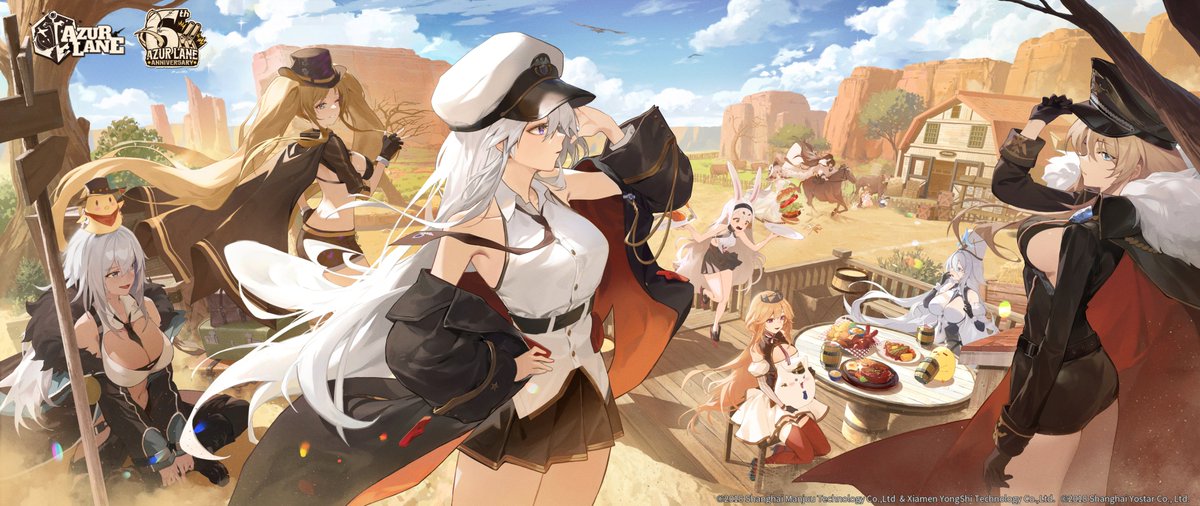 Work : Azur Lane 6th Anniversary  KV
#AzurLane #アズールレーン #벽람항로