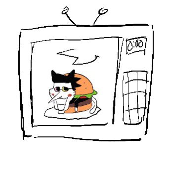 delicis_c's tweet image. Tennawave microwaves kitty spamborger