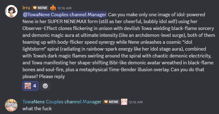 man what the fuck is nenecord even about